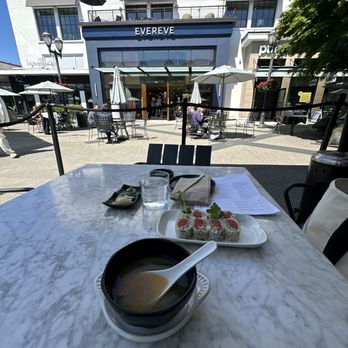 Bamboo Sushi - Miso soup and spicy tuna roll - Sushi Bars Near Me - Seattle, Washington Bamboo Sushi - Miso soup and spicy tuna roll - Sushi Bars Near Me - Seattle, Washington