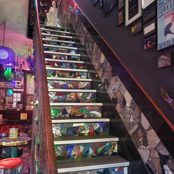 Venice Cafe - Stairs - Pubs Near Me - Saint Louis, Missouri