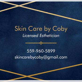 Skin Care By Coby - Business Card - Day Spas Near Me - Clovis, California