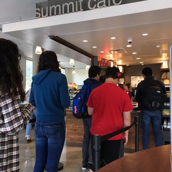 Summit Café - a group of people waiting in line - Cafes Near Me - Santa Barbara, California