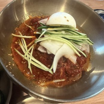 Top Sot - Spicy Cold Noodles (galbi combo) - Korean Near Me - Buena Park, California Top Sot - Spicy Cold Noodles (galbi combo) - Korean Near Me - Buena Park, California