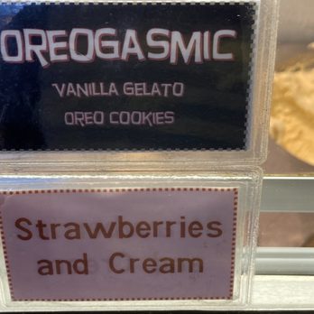 Dolce Spazio Dessert Cafe - No, not going for the Oreogasmic ... strawberries, and cream! - Coffee & Tea Near Me - Los Gatos, California