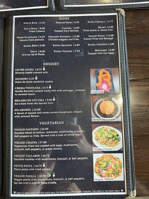 Menu photo 5 Fogon Criollo Tigard, OR