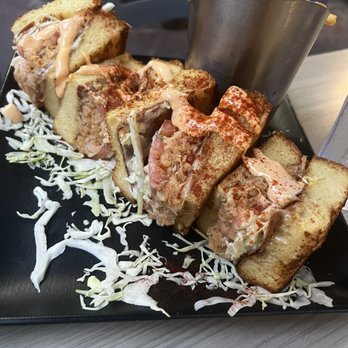 Down the Hatch Maui - Lobster and Crab Stuffed Grilled Cheese - Seafood Near Me - Lahaina, Hawaii