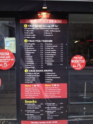 Menu photo 1 The Noodle Box Copenhagen, 84 Menu photo 1 The Noodle Box Copenhagen, 84