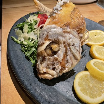 Shaker + Spear - Whole Fried Sea Bream* - Seafood Near Me - Seattle, Washington Shaker + Spear - Whole Fried Sea Bream* - Seafood Near Me - Seattle, Washington