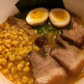 Sakuramen - Spicy miso with the baby spice. An egg and corn. - Asian Fusion Near Me - Washington, DC, District of Columbia Sakuramen - Spicy miso with the baby spice. An egg and corn. - Asian Fusion Near Me - Washington, DC, District of Columbia