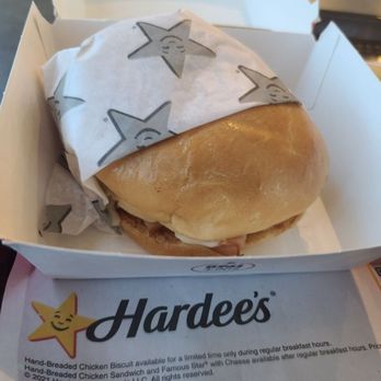 Hardee's - a hamburger in a box - Burgers Near Me - Lawrenceburg, Indiana