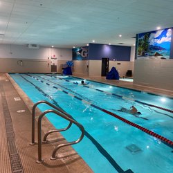 The pool, and jacuzzi. I believe the pool is salt water according to the website. It's also heated.