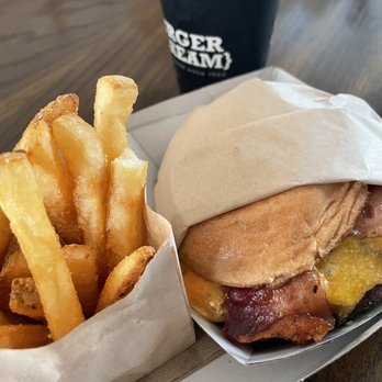 Burger & Cream - a sandwich and french fries - Sandwiches Near Me - Grass Valley, California