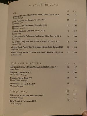 Menu photo 1 Hawksmoor New York, NY Menu photo 1 Hawksmoor New York, NY