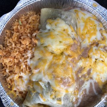 El Burrito Junior - Burrito Platter with asada - Mexican Near Me - Lomita, California