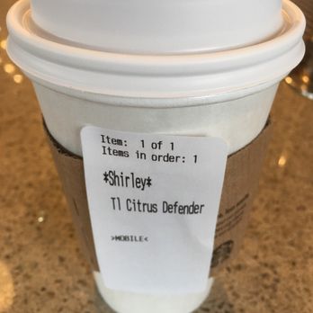 Starbucks - Great for a cold rainy day and full of vitamin C! - Coffee & Tea Near Me - Los Angeles, California Starbucks - Great for a cold rainy day and full of vitamin C! - Coffee & Tea Near Me - Los Angeles, California