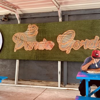Panda Gordo - a man sitting at a picnic table - Mexican Near Me - Bakersfield, California