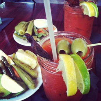 bisQit - Fabulous Bloody Mary and pickled stuff! - Burgers Near Me - Pawleys Island, South Carolina