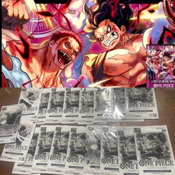 We have One Piece Tournaments every 2 weeks on Thursdays. Search The Shop DTP on TCG plus APP