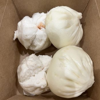 Dumpling Kitchen Express - We got BBQ pork buns and pork and green onion buns - Dim Sum Near Me - Castro Valley, California Dumpling Kitchen Express - We got BBQ pork buns and pork and green onion buns - Dim Sum Near Me - Castro Valley, California