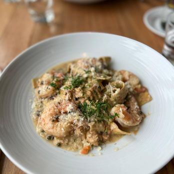 the C restaurant + bar - Prawn & Dungeness Crab Pappardelle - Seafood Near Me - Monterey, California the C restaurant + bar - Prawn & Dungeness Crab Pappardelle - Seafood Near Me - Monterey, California