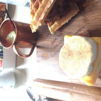 Wood - Excuse the snapchat geotag - the egg muffin and chicken/waffles sandwich! - Bars Near Me - Chicago, Illinois Wood - Excuse the snapchat geotag - the egg muffin and chicken/waffles sandwich! - Bars Near Me - Chicago, Illinois