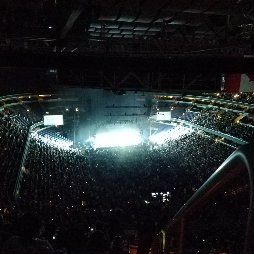 Capital One Arena - Can't see anything with all this white light emanating from the stage - Stadiums & Arenas Near Me - Washington, DC, District of Columbia Capital One Arena - Can't see anything with all this white light emanating from the stage - Stadiums & Arenas Near Me - Washington, DC, District of Columbia