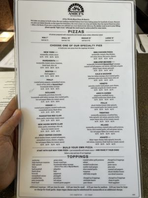 Menu photo 4 Amici's East Coast Pizzeria San Mateo, CA Menu photo 4 Amici's East Coast Pizzeria San Mateo, CA
