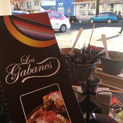 Los Gabanes - Menu & Table Salsa Samples