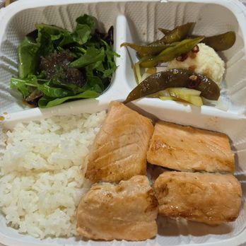 Minatoku Kitchen - Miso salmon plate ~$19.00 + tax - Japanese Near Me - Honolulu, Hawaii Minatoku Kitchen - Miso salmon plate ~$19.00 + tax - Japanese Near Me - Honolulu, Hawaii