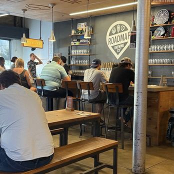 Roadmap Brewing - Ordering counter - Breweries Near Me - San Antonio, Texas