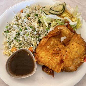 Soup Shop - Fried Crispy Chicken Rice Plate - Vietnamese Near Me - Irvine, California Soup Shop - Fried Crispy Chicken Rice Plate - Vietnamese Near Me - Irvine, California