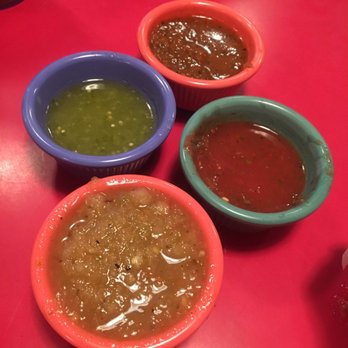 Salsa Brava - Salsa cups from the salsa bar - Mexican Near Me - Flagstaff, Arizona