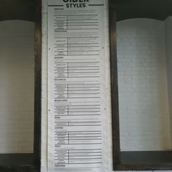 Seed + Stone Cidery - Description of Cider types.