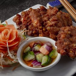 Khao Sarn - Sweet Corn Cake