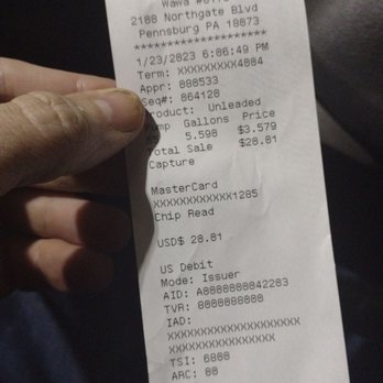 Wawa - My receipt - Gas Stations Near Me - Pennsburg, Pennsylvania Wawa - My receipt - Gas Stations Near Me - Pennsburg, Pennsylvania