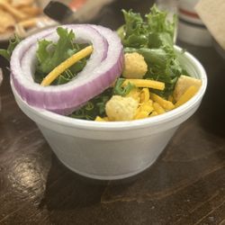 Chubbys Neighborhood Cafe - Side salad 3.99 skip it