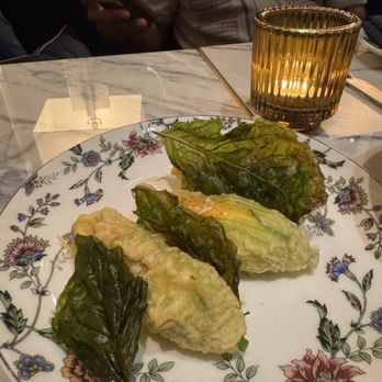 Nettuno - Squash blossoms were a lovely precursor to an outstanding meal. - Italian Near Me - Long Beach, California Nettuno - Squash blossoms were a lovely precursor to an outstanding meal. - Italian Near Me - Long Beach, California