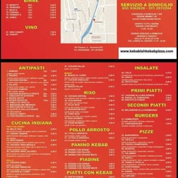 Tele Kebabish - Menu