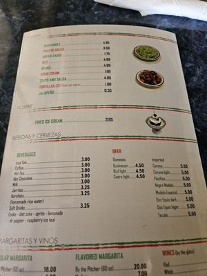Menu photo 4 Los Garcias Mexican Restaurant Carson City, NV Menu photo 4 Los Garcias Mexican Restaurant Carson City, NV