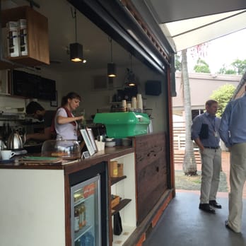 The Tiller Coffee - All the serious work happens within the shipping container - Coffee & Tea Near Me - Alderley, QLD The Tiller Coffee - All the serious work happens within the shipping container - Coffee & Tea Near Me - Alderley, QLD