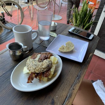 Josh's Delicatessen & Appetizing - Bagel with cheese bacon - Delis Near Me - Surfside, Florida Josh's Delicatessen & Appetizing - Bagel with cheese bacon - Delis Near Me - Surfside, Florida