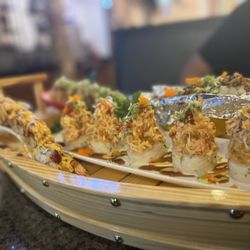 Nuri Japanese and Korean Restaurant - Sushi boat