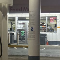 Shell - Closed sign