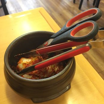 Daesung Korean Noodle - Kimchi - one of the best I've ever had - Korean Near Me - Flushing, New York