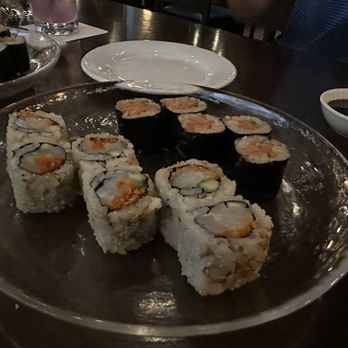 Pearl - Scallop roll and spicy tuna - Japanese Near Me - Dallas, Texas Pearl - Scallop roll and spicy tuna - Japanese Near Me - Dallas, Texas