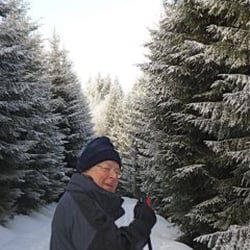 Kammloipe - Im Winterwald unterwegs auf der Kammloipe