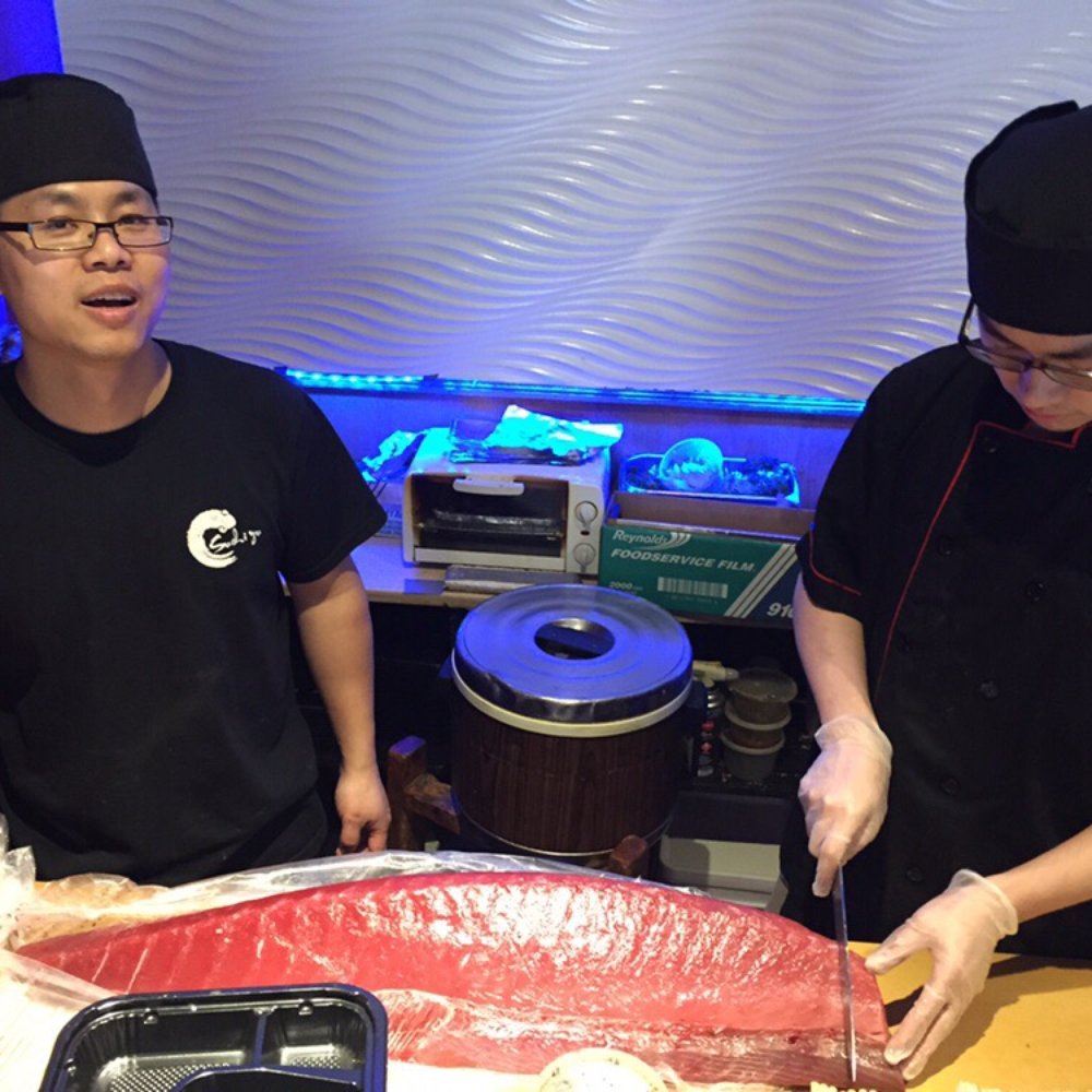 Sushi Yu - My friend Tony just brought in my lunch! #tuna #sashimi - Sushi Bars Near Me - Brooklyn, New York Sushi Yu - My friend Tony just brought in my lunch! #tuna #sashimi - Sushi Bars Near Me - Brooklyn, New York