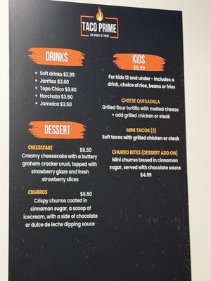 Menu photo 2 Taco Prime Bartlett, TN Menu photo 2 Taco Prime Bartlett, TN