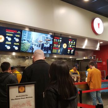 The Halal Guys - The inside - Middle Eastern Near Me - Boston, Massachusetts