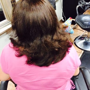 Salon Palomo - Back view. Oh. Mom's gonna have men knocking on her door. It better be the Church door at that!! - Nail Salons Near Me - Corpus Christi, Texas