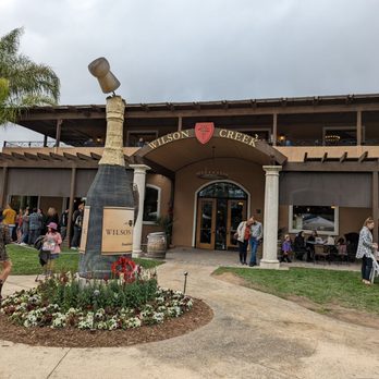 Wilson Creek Winery - Main entrance and patio area. - Wineries Near Me - Temecula, California Wilson Creek Winery - Main entrance and patio area. - Wineries Near Me - Temecula, California