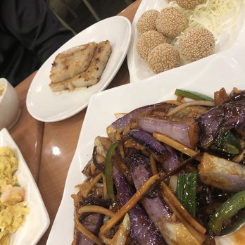 Big Skyy Bistro - Eggplant and some dim sums - Seafood Near Me - Riverside, California Big Skyy Bistro - Eggplant and some dim sums - Seafood Near Me - Riverside, California